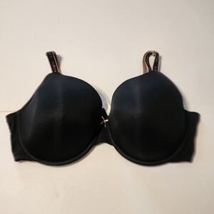 Cacique Lane Bryant Bra 44DDD Black Smooth So Light Lightly Lined T-Shirt Bra